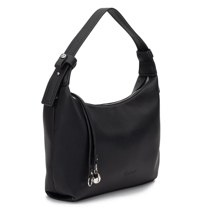 CARTERA MUJER GACEL NEGRO BANDOLERA GRANDE - 4