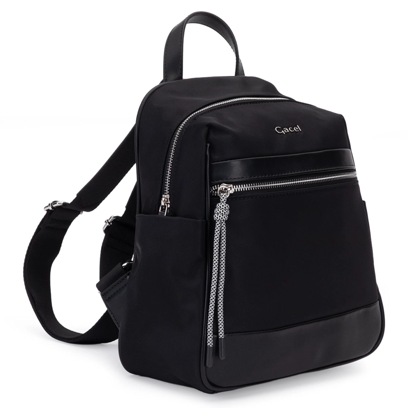 MOCHILA MUJER GACEL NEGRO PEQUEÑA - 3