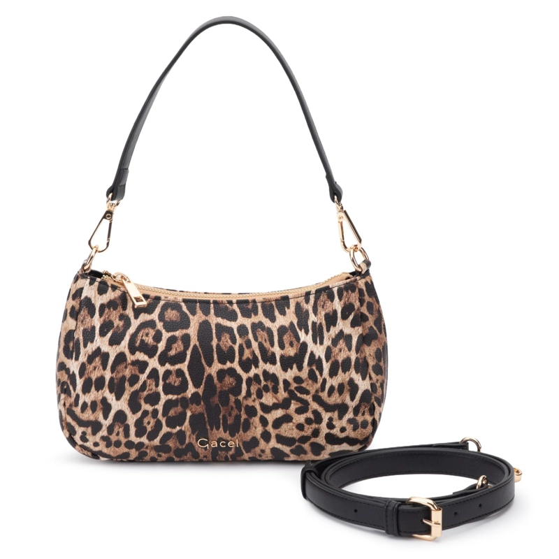CARTERA MUJER GACEL LEOPARDO BANDOLERA PEQUEÑA - 1