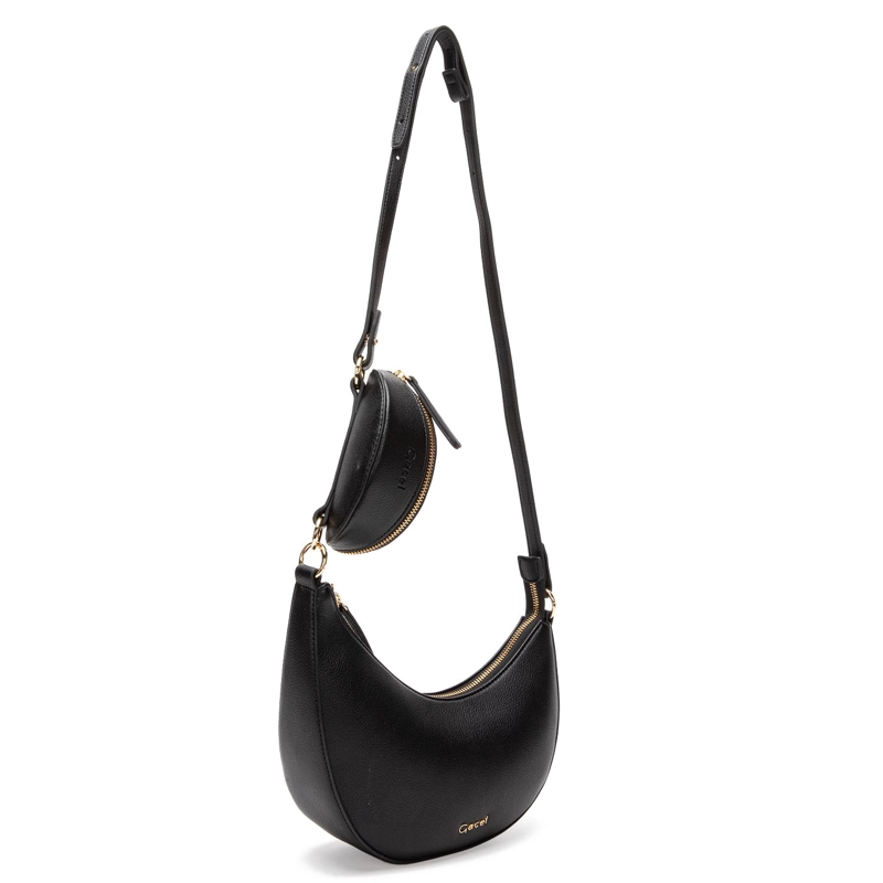 CARTERA MUJER GACEL NEGRO BANDOLERA GRANDE - 4