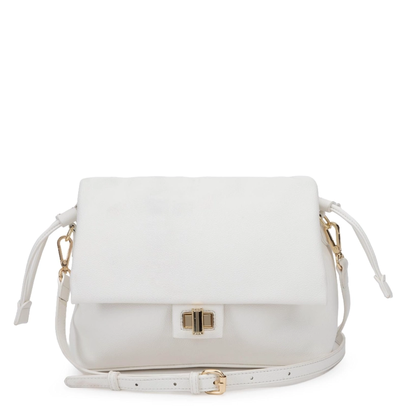CARTERA MUJER GACEL BLANCO BANDOLERA GRANDE - 1