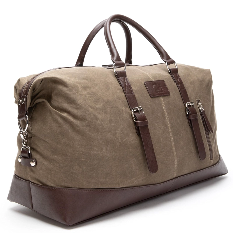 BOLSO HOMBRE GUANTE OLIVO DE VIAJE - 4
