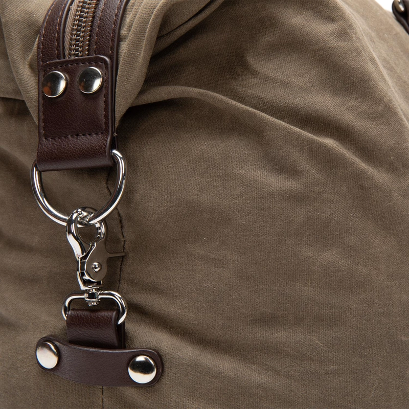 BOLSO HOMBRE GUANTE OLIVO DE VIAJE - 5