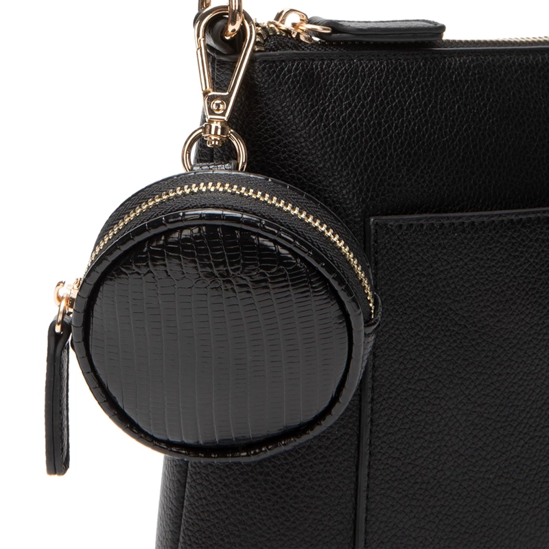CARTERA MUJER GACEL NEGRO BANDOLERA GRANDE - 5