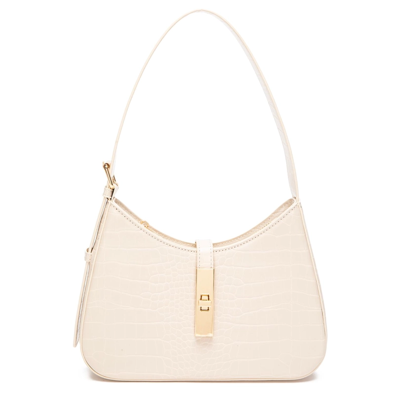 CARTERA MUJER GACEL OFF WHITE OVAL - 1