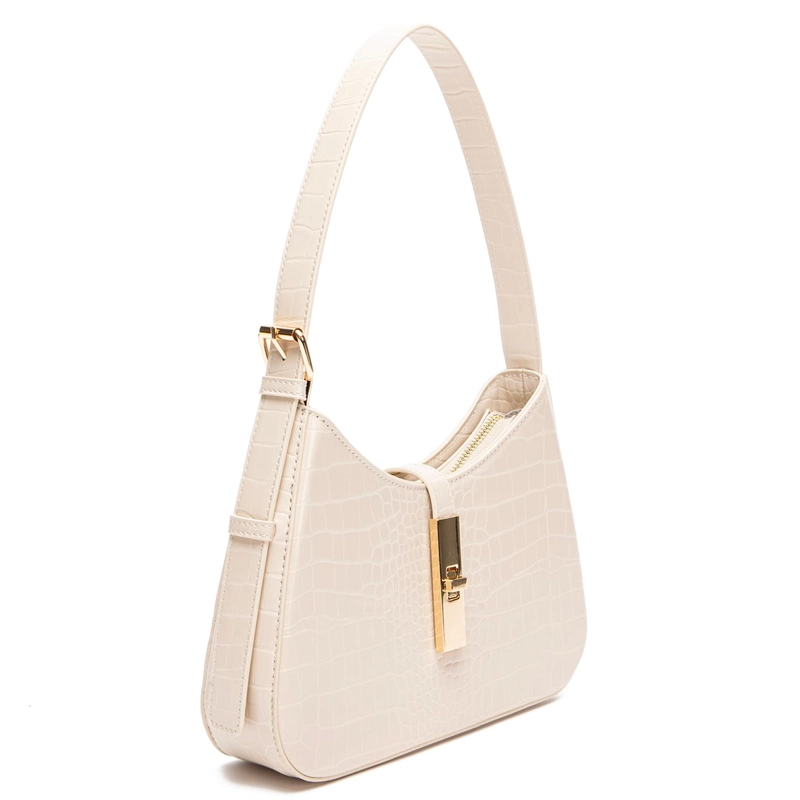 CARTERA MUJER GACEL OFF WHITE OVAL - 3