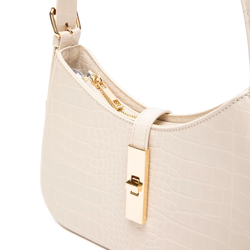 CARTERA MUJER GACEL OFF WHITE OVAL - 5