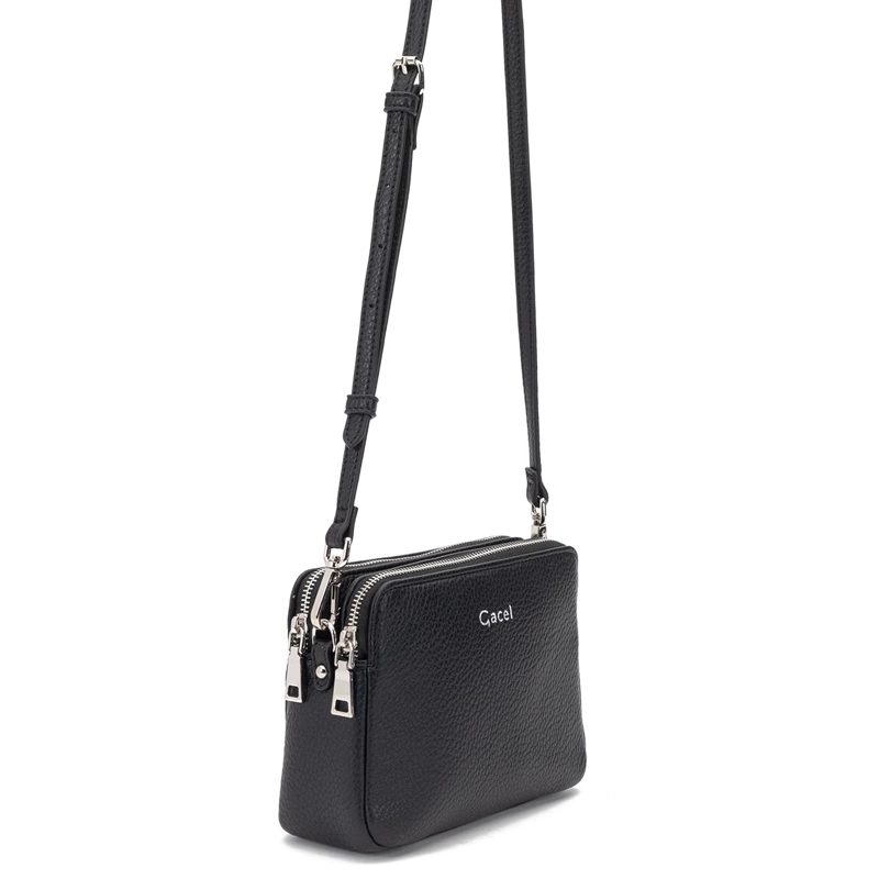 CARTERA MUJER GACEL NEGRO BANDOLERA PEQUEÑA - 3