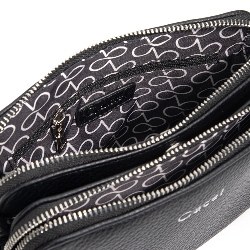 CARTERA MUJER GACEL NEGRO BANDOLERA PEQUEÑA - 5