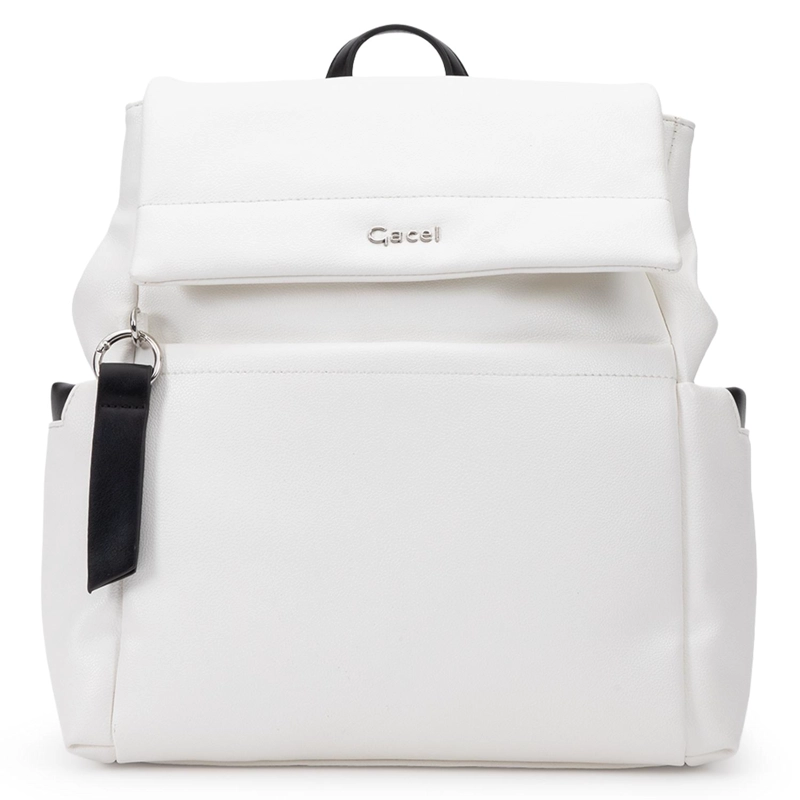 MOCHILA MUJER GACEL BLANCO GRANDE - 1