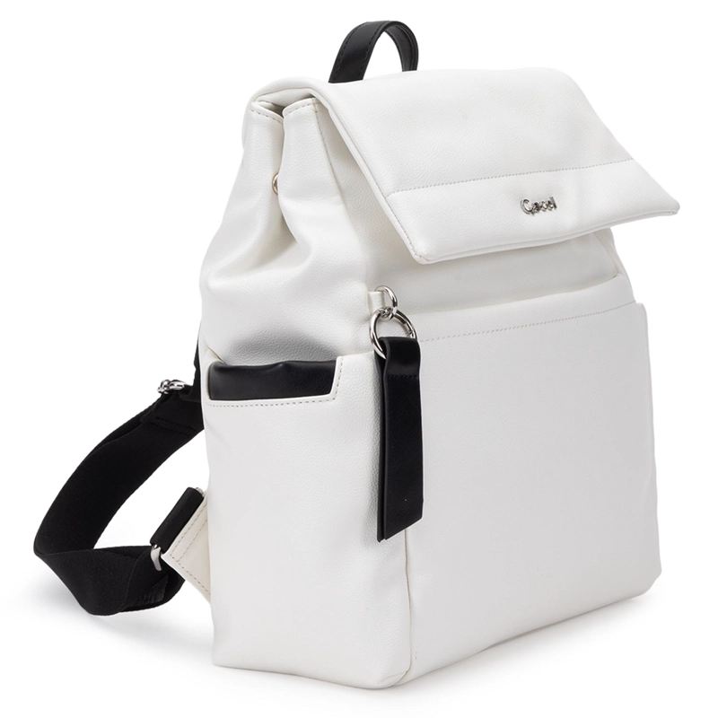 MOCHILA MUJER GACEL BLANCO GRANDE - 3