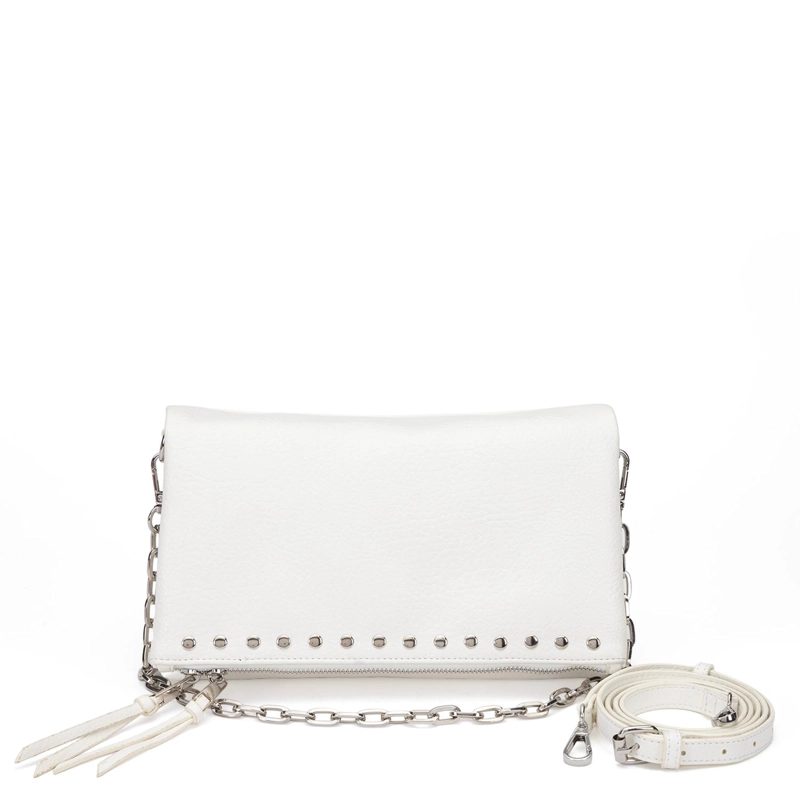 CARTERA MUJER GACEL BLANCO BANDOLERA GRANDE - 1