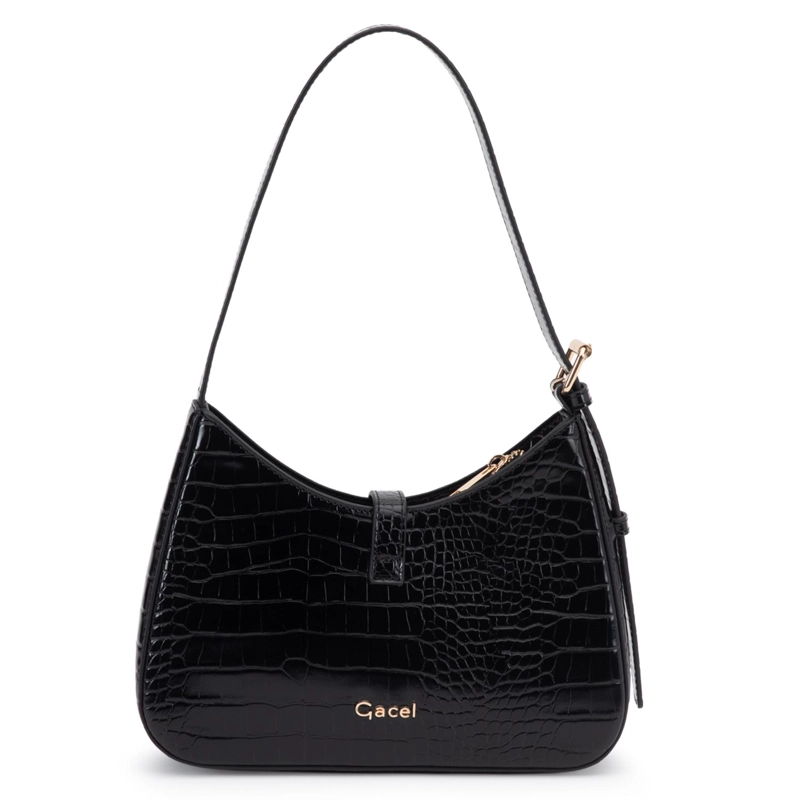 CARTERA MUJER GACEL NEGRO OVAL - 4