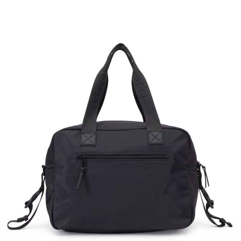 CARTERA MUJER GACEL NEGRO DOS ASAS GRANDE - 4