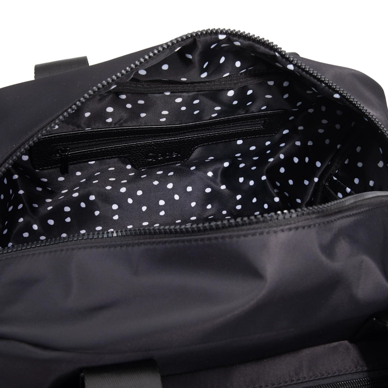 CARTERA MUJER GACEL NEGRO DOS ASAS GRANDE - 5