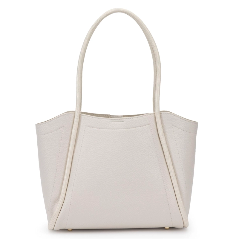 CARTERA MUJER GACEL OFF WHITE DOS ASAS MEDIANA - 5