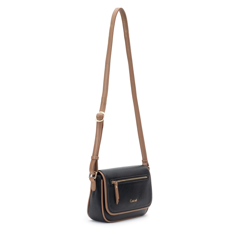CARTERA MUJER GACEL NEGRO BANDOLERA - 3