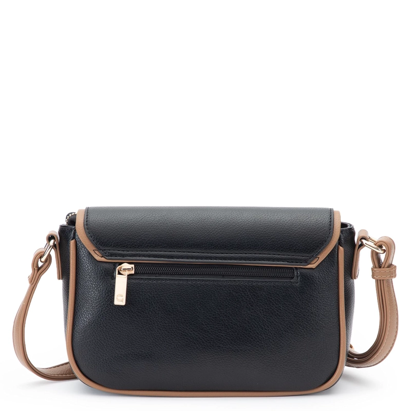 CARTERA MUJER GACEL NEGRO BANDOLERA - 4
