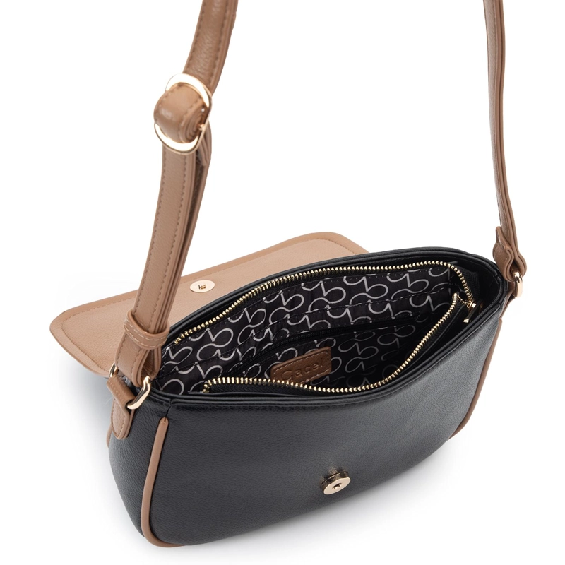 CARTERA MUJER GACEL NEGRO BANDOLERA - 5