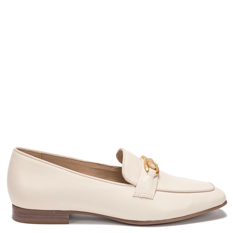 MOCASIN DE CUERO MUJER GACEL CRUDO CRUXI - 1