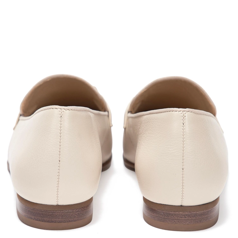 MOCASIN DE CUERO MUJER GACEL CRUDO CRUXI - 5