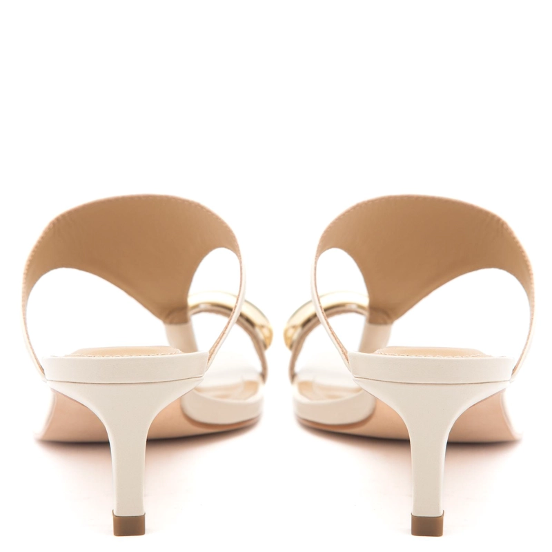 SANDALIA DE CUERO MUJER GACEL CRUDO SIENNA - 5