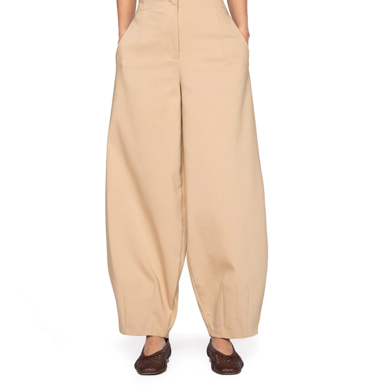 BALLERINA DE CUERO MUJER GACEL CHOCOLATE TERE - 2