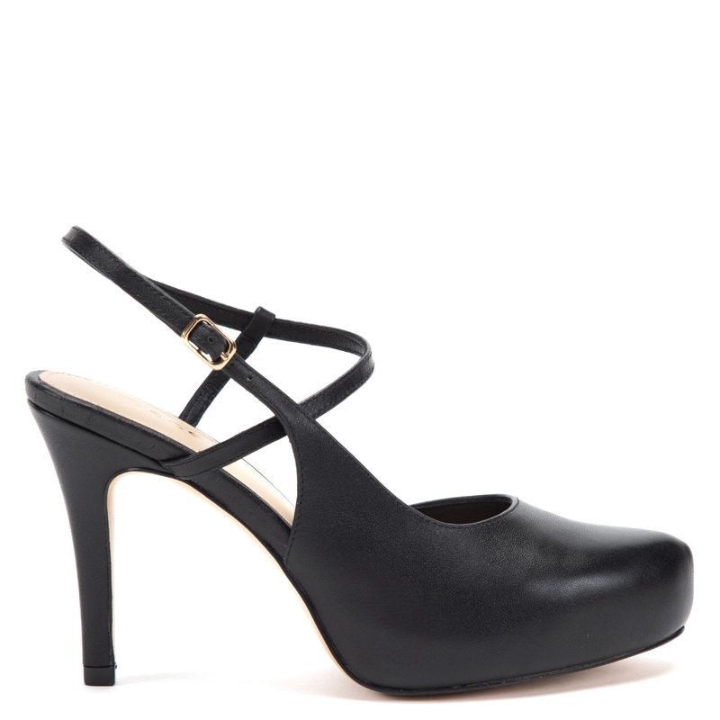 ZAPATO DE CUERO MUJER GACEL NEGRO OLGA - 1