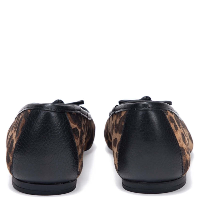 BALLERINA DE CUERO MUJER GACEL LEOPARDO MIKIA - 5
