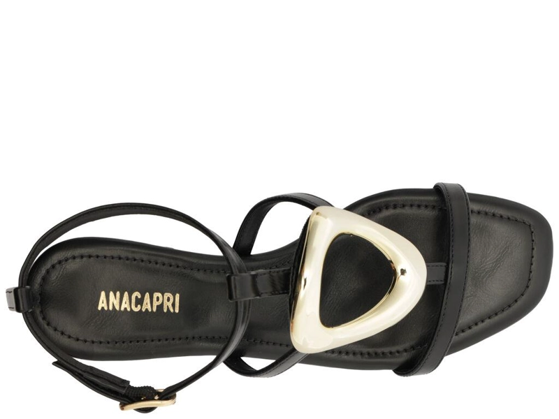 SANDALIA MUJER ANACAPRI LUNA NEGRO - 2