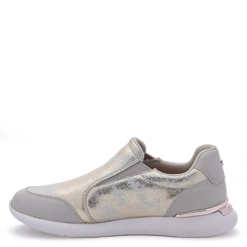 ZAPATILLA DE CUERO MUJER GACEL DORADO STEFFY - 3