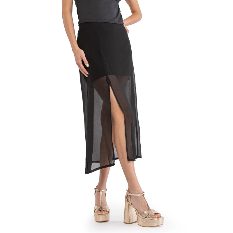 SANDALIA DE CUERO MUJER GACEL DORADO RUE - 2