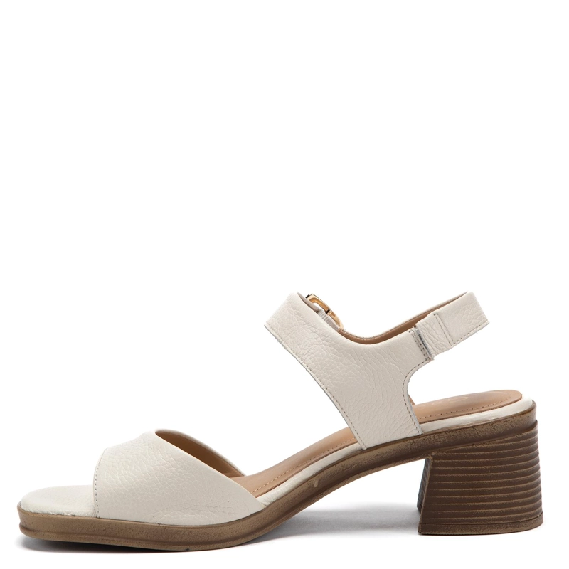 SANDALIA DE CUERO MUJER GACEL CRUDO TORI - 3