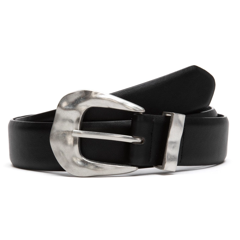 CINTURON MUJER GACEL NEGRO ANCHO 30MM - 1