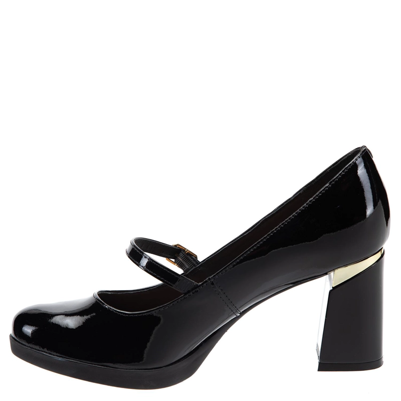 ZAPATO DE CUERO MUJER GACEL NEGRO LUCY - 3