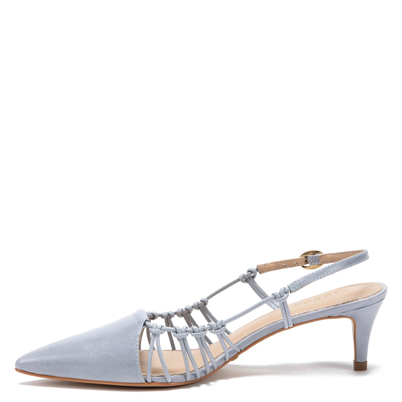 ZAPATO DE CUERO MUJER GACEL CELESTE DAN - 3