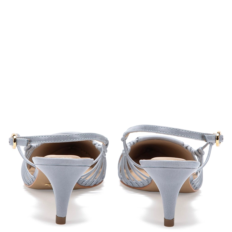 ZAPATO DE CUERO MUJER GACEL CELESTE DAN - 5