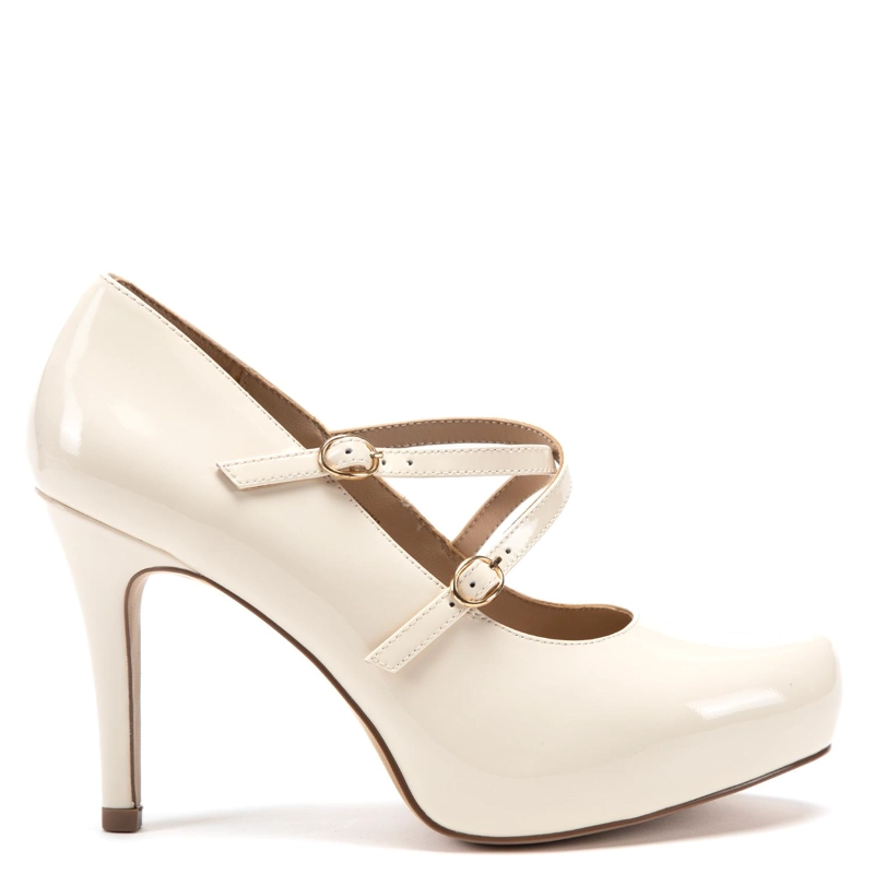 ZAPATO DE CUERO MUJER GACEL CRUDO OLGA - 1