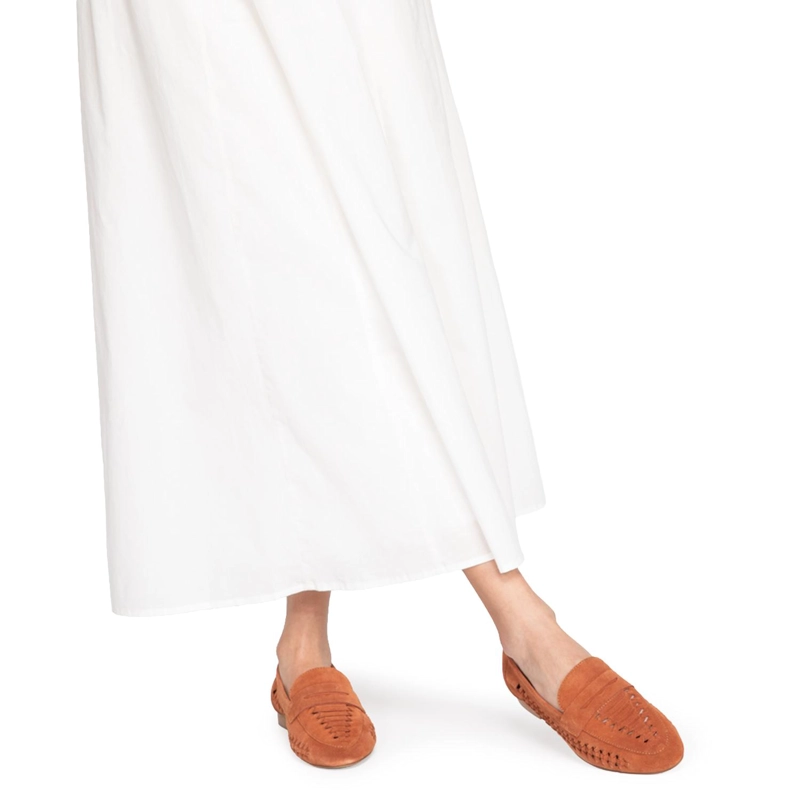 MOCASIN DE CUERO MUJER GACEL TERRACOTA ELODIE - 2