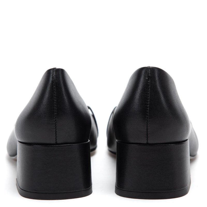 ZAPATO DE CUERO MUJER GACEL NEGRO ELLI - 5