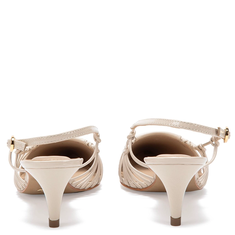 ZAPATO DE CUERO MUJER GACEL CRUDO DAN - 5
