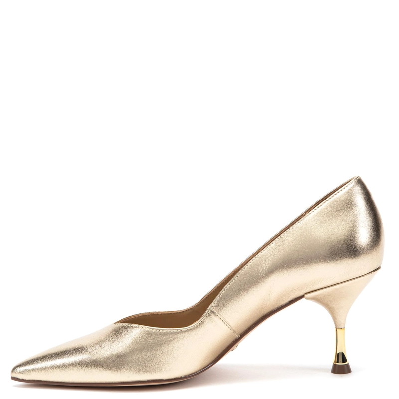 ZAPATO DE CUERO MUJER GACEL DORADO NAIROBI - 3