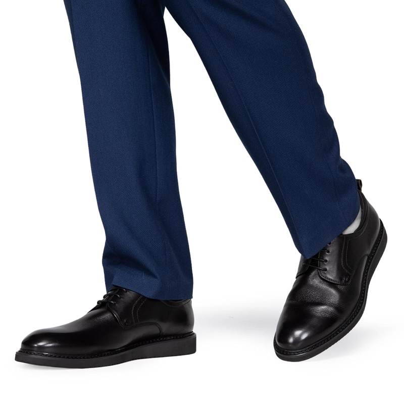 ZAPATO DE CUERO HOMBRE GUANTE NEGRO VILOS - 2