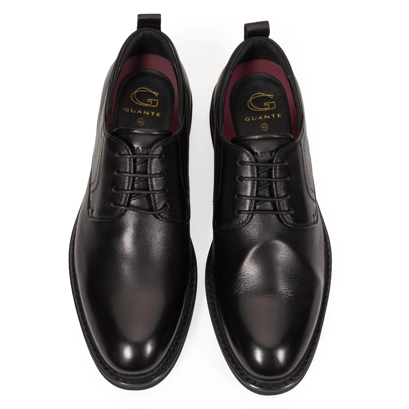 ZAPATO DE CUERO HOMBRE GUANTE NEGRO VILOS - 3