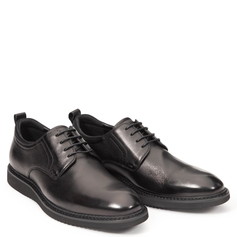 ZAPATO DE CUERO HOMBRE GUANTE NEGRO VILOS - 4