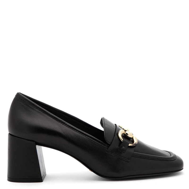 ZAPATO DE CUERO MUJER GACEL NEGRO AUBREY - 1