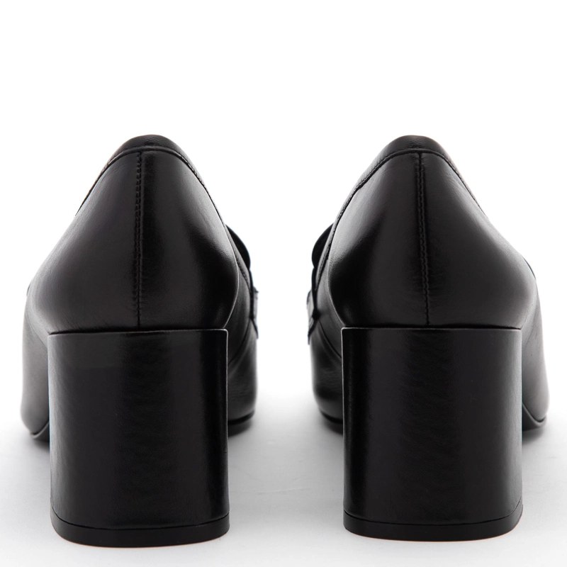 ZAPATO DE CUERO MUJER GACEL NEGRO AUBREY - 5