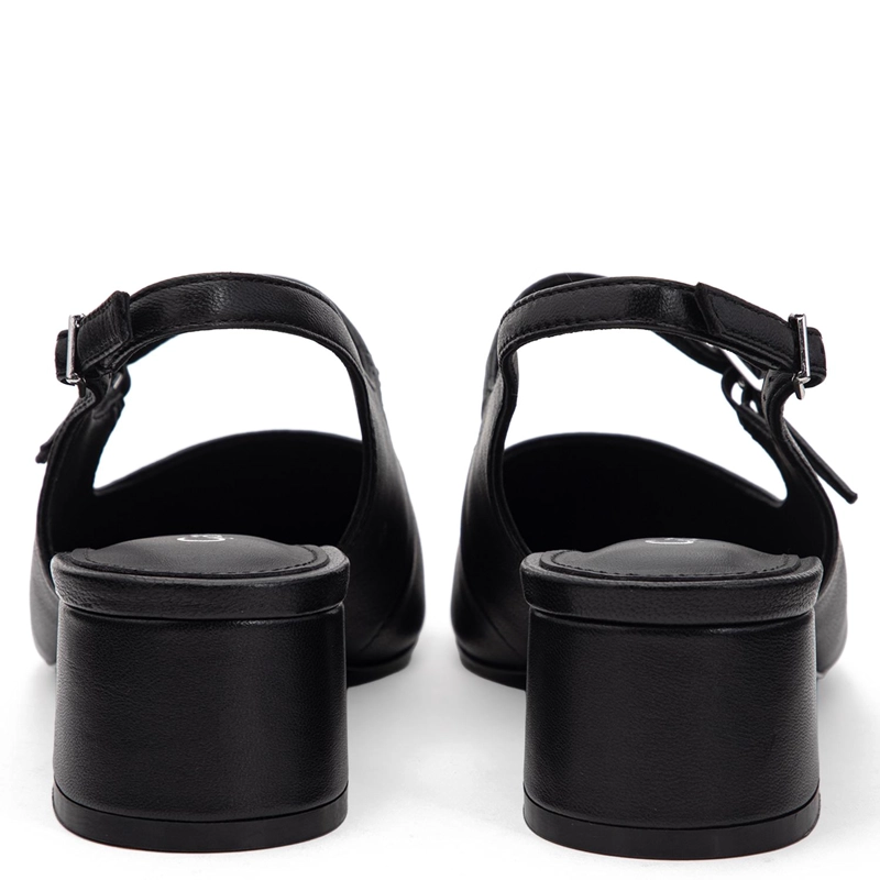 ZAPATO DE CUERO MUJER GACEL NEGRO KOKO - 5