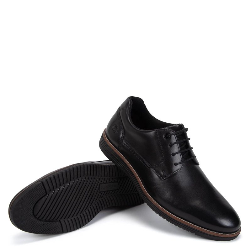 ZAPATO DE CUERO HOMBRE GUANTE NEGRO SEGOVIA - 4