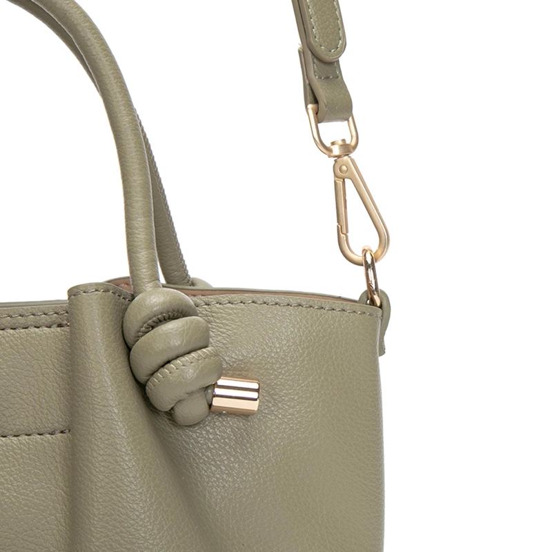 CARTERA MUJER GACEL VERDE DOS ASAS PEQUEÑA - 5